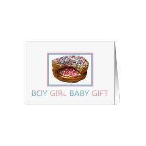  Boy/Girl Baby Gift Twin Baby Shower Gift Card Card Health 