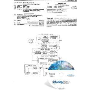 NEW Patent CD for PREREGULATION OF HIGH VOLTAGE SUPPLY CIRCUIT FOR A 