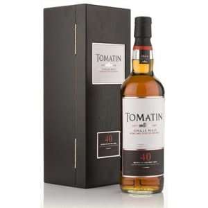  Tomatin 40 Year Scotch Grocery & Gourmet Food