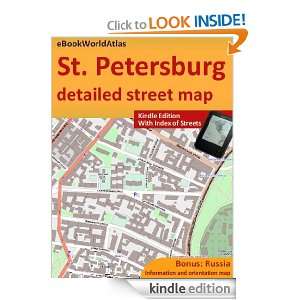 Map of Saint Petersburg (Russia) eBookWorldAtlas Team  