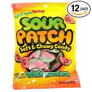 Sour Patch Watermelon Candy, 8 Ounce Grocery & Gourmet Food