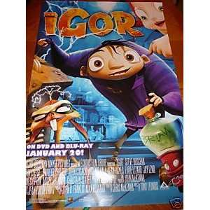  Igor Movie Poster 27 X 40 Brand New **2009 Everything 