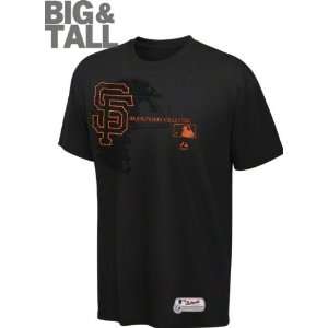   Giants Big & Tall Majestic Black Change T Shirt