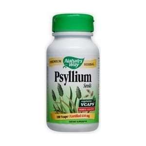  Natures Way Psyllium Seeds 100 Vcaps Health & Personal 