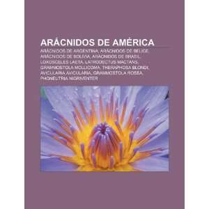 Arácnidos de América Arácnidos de Argentina, Arácnidos de Belice 