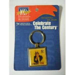  USPS Celebrate the Century Collectible Keychain 