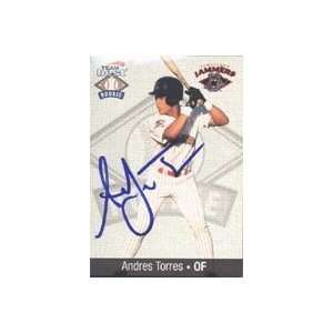  Andres Torres, Jamestown Jammers   Tigers Affiliate, 1999 