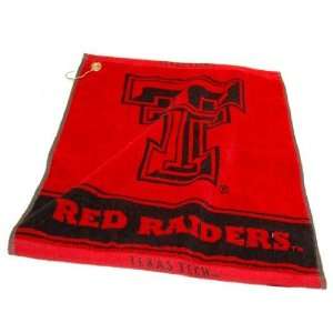  Texas Tech Red Raiders Woven Golf Towel