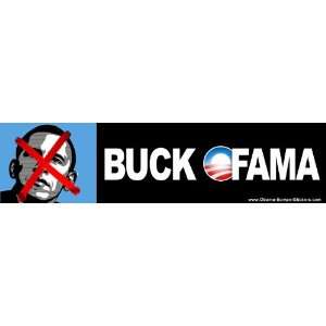  Anti Obama Bumper Sticker   Buck Ofama 