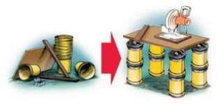 The HANDy Bucket Builder allows for quick construction of a variety of 