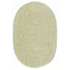   Chenille Braided Area Rug   Sprout Green, 6 ft. Round