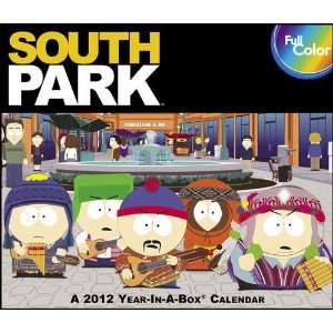  South Park Calendar Year In A Box 2012