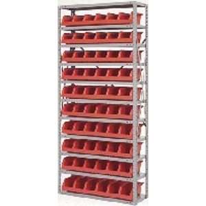   Unit, 10 Shelves with 30312 Green bins