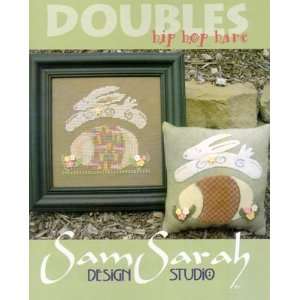  Doubles Hip Hop Hare   Cross Stitch Pattern Arts, Crafts 