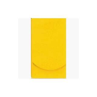  Boston International Yellow Patent Leather Pocket Tissue 