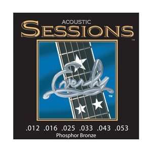  Everly Acoustic Session Strings .012 .053, Light Musical 