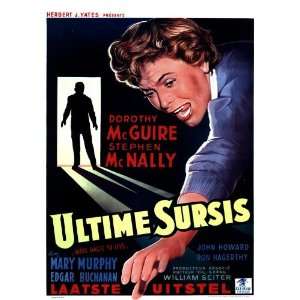  Make Haste to Live (1954) 27 x 40 Movie Poster Belgian 