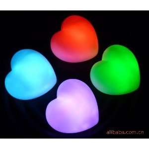  30ps color changing LED FLOATING heart shape CANDLE LIGHT 