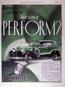 1929 Nelson Bohnalite car engine pistons AD  