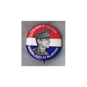  General Douglas McArthur Presidential Campaign Button 