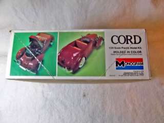 Cord 812 vintage Monogram kit  NIB  