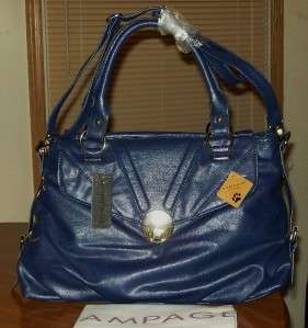 RAMPAGE ALEC DOUB FLAP SHOULDER BAG W/SLEEPER RP$98 NWT  