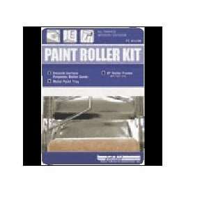GREAT AMERICAN MARKETING PT03339 PAINT ROLLER AND METAL TRAY SET 9 