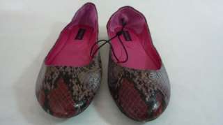 New Material Girl STARR Flats Multi Juniors Womens Shoes Size 9  