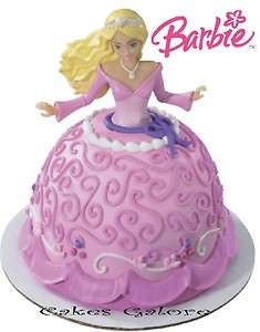 Barbie Doll CAUCASIAN Petite Signature Cake Decoration Topper Set Kit 
