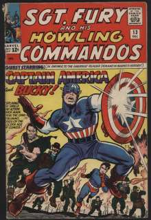 Sgt. FURY and his Howling Commandos #13, 1964, Marvel Comics  