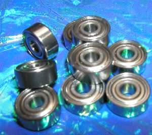 10 Ball Bearings R4 ZZ 1/4 x 5/8inch R4Z .250 ID R4ZZ  