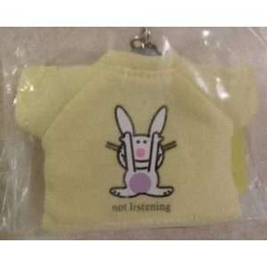    Happy Bunny T Shirt Keychain You Suck Big Time Toys & Games