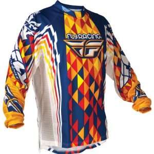  FLY RACING KINETIC YOUTH MX OFFROAD JERSEY DEVIANT SM Automotive