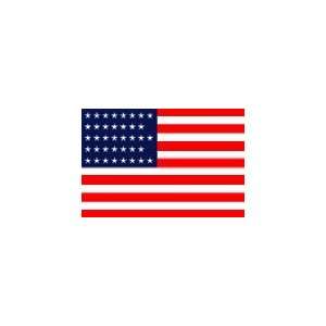  Historical 38 Star United States Flag, 5 x 8 Nylon 