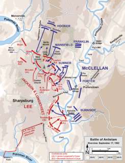 Overview of the Battle of Antietam.