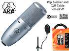 AKG Perception Series 120 Mic Bundle with FREE XLR Cable and Pop 