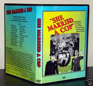 SHE MARRIED A COP   DVD   Phil Regan, Jean Parker  