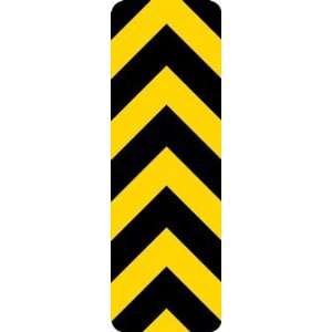  OM 3C   Chevron Stripe Reflective Marker Signs   8x24 