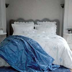 BEAUTIFUL YVES DELORME VENCE FULL/QUEEN DUVET COVER  