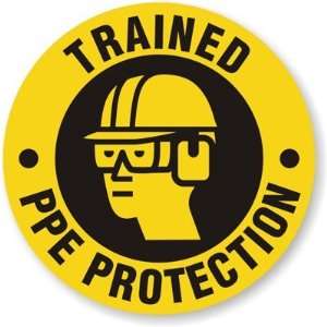  Trained, PPE Protection (with Graphic) Vinyl (3M 