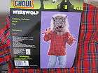 Totally Ghoul Childrens large Werewolf monster mask shirt costume 