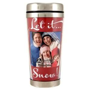  Let It Snow Picture Frame Mug 3x3 Opening Electronics
