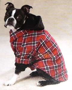 Zack & Zoey Dog Shirt Hoodie Flannel The Logger XS L  