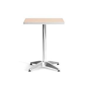  Altgeld Modern Cafe Table with Square Beech Top