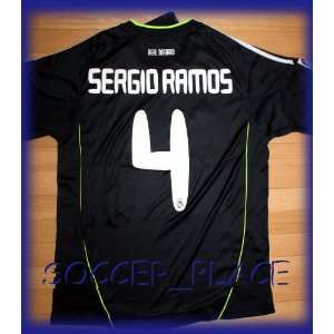   AWAY SERGIO RAMOS 4 FOOTBALL SOCCER JERSEY X LARGE