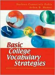 Basic College Vocabulary Strategies, (0130493856), Darlene C. Pabis 