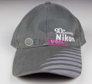 Auth 90th Nikon Baseball Cap Hat Gray D3s D7000 Body  