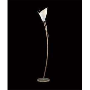  4222 18   Cristal Lighting   1 Light Torchere   Floreale 