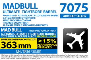 WORLD FIRST (maybe the only)7075 AIRCRAFT ALLOY AIRSOFT BARREL