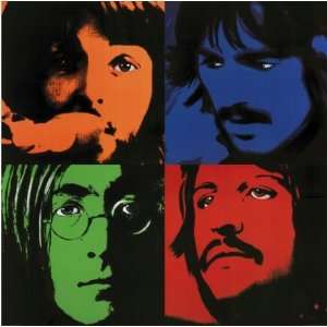  Gunter Edlinger 31.5W by 31.5H  The Beatles CANVAS 